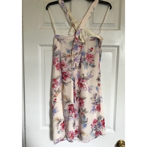 NWT Anthropologie - S - Floral Halter Swing Dress - Picture 3 of 6